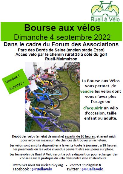 Flyer bourse aux vélos 2022
